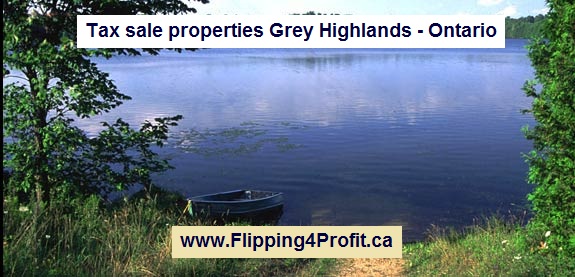 Tax sale properties Grey Highlands - Ontario