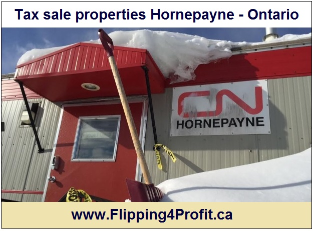 Tax sale properties Hornepayne - Ontario