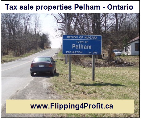 Tax sale properties Pelham - Ontario
