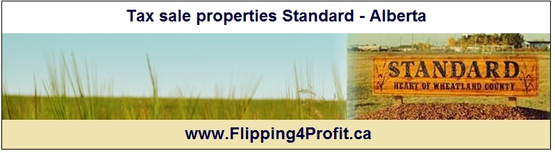 Tax sale properties Standard - Alberta