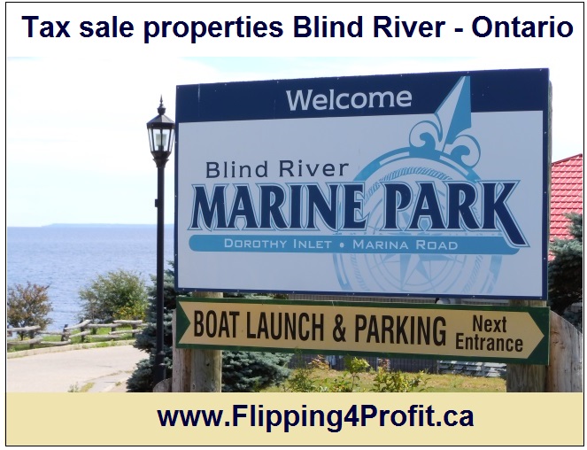 Tax sale properties Blind River - Ontario