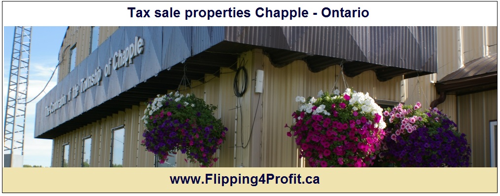 Tax sale properties Chapple - Ontario