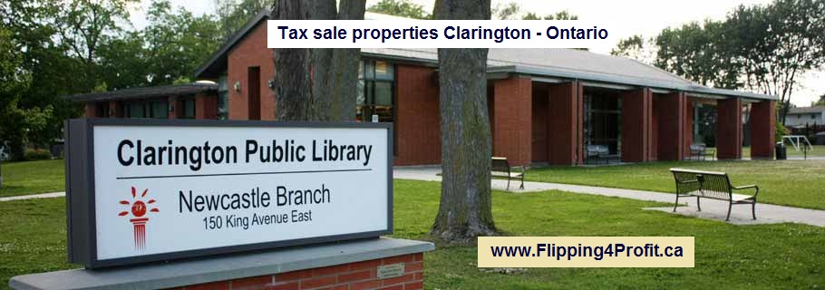 Tax sale properties Clarington - Ontario
