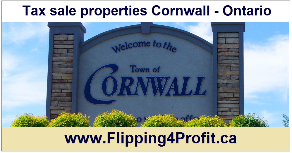Tax sale properties Cornwall - Ontario