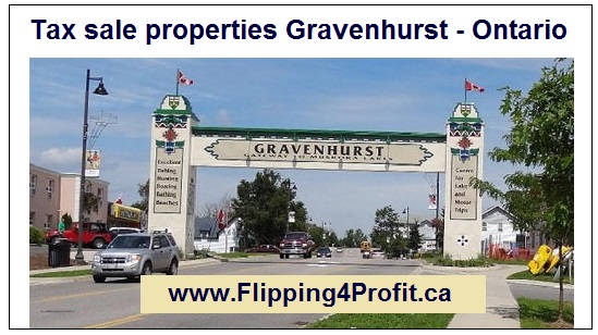 Tax sale properties Gravenhurst - Ontario