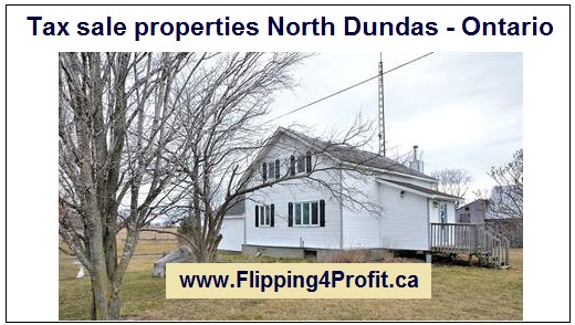 Tax sale properties North Dundas - Ontario