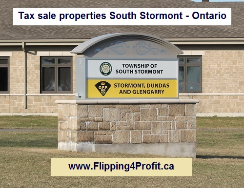 Tax sale properties South Stormont - Ontario