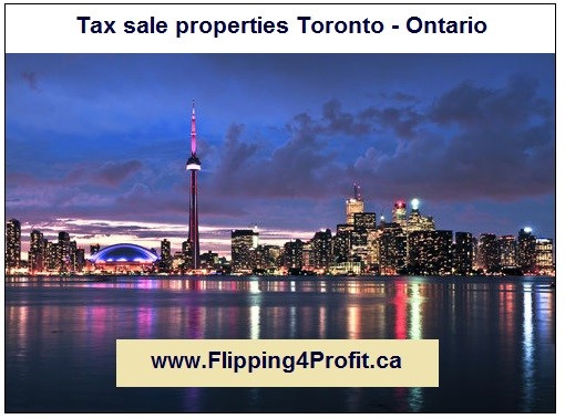 Tax sale properties Toronto - Ontario