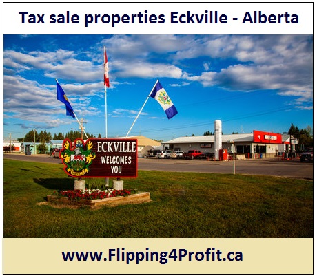 Tax sale properties Eckville - Alberta