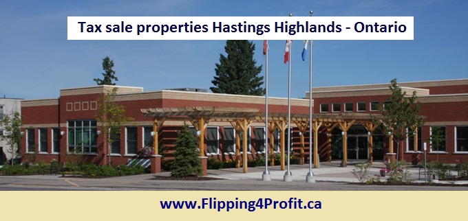 Tax sale properties Hastings Highlands - Ontario