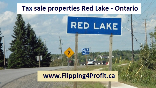 Tax sale properties Red Lake - Ontario