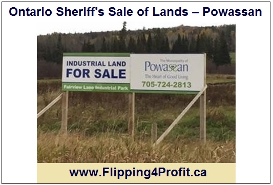 Ontario Sheriff's Sale of Lands - Powassan