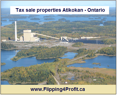 Tax sale properties Atikokan - Ontario