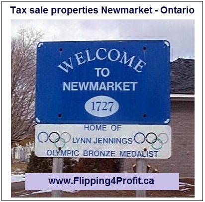 Tax sale properties Newmarket - Ontario