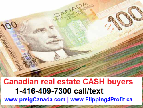 Cash Buyers in Canadian Real Estate