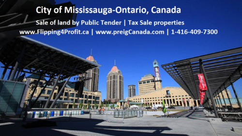 Ontario Tax Sale properties City of Mississauga