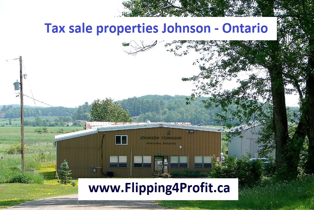 Tax sale properties Johnson - Ontario