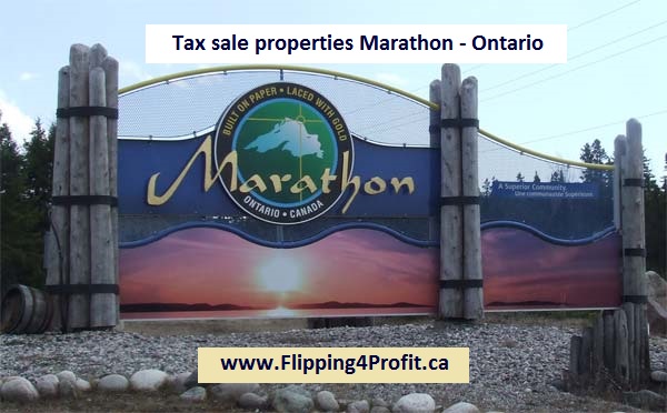 Tax sale properties Marathon - Ontario