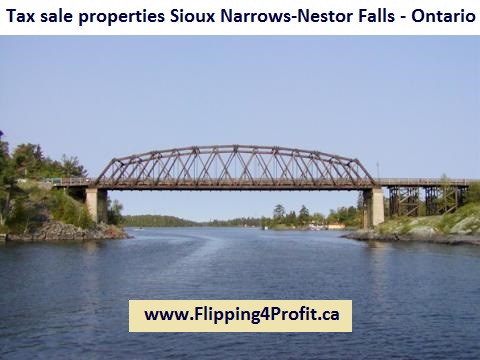 Tax sale properties Sioux Narrows-Nestor Falls - Ontario