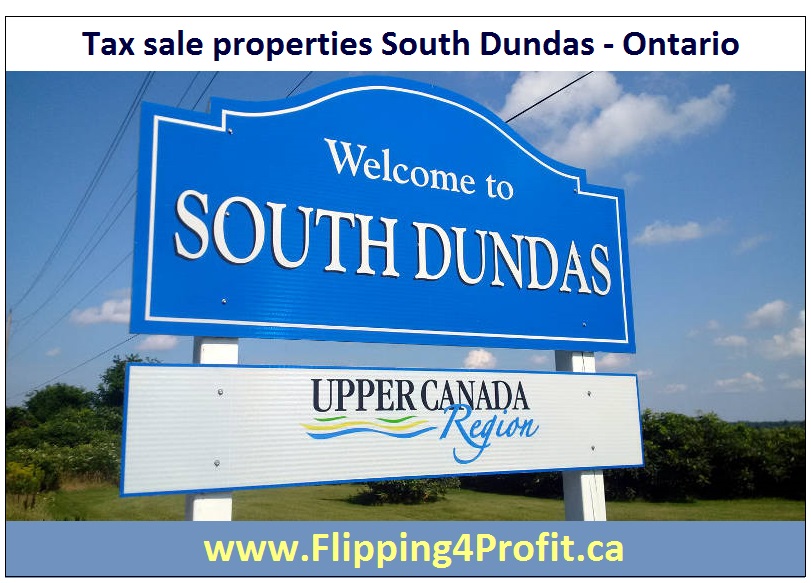 Tax sale properties South Dundas - Ontario