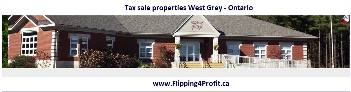 Tax sale properties West Grey - Ontario