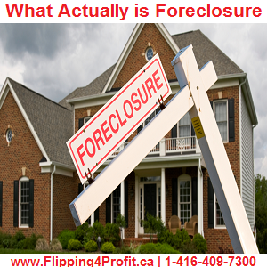 Profit from Foreclosures