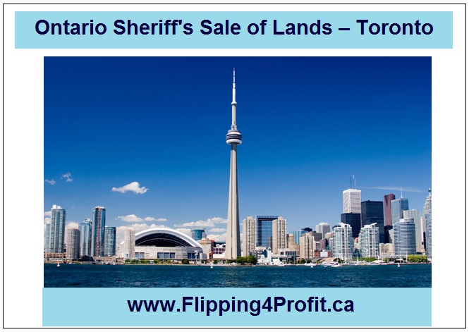 Ontario Sheriff's Sale of Lands - Toronto