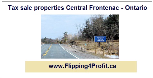 Tax sale properties Central Frontenac - Ontario
