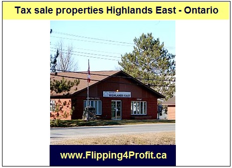 Tax sale properties Highlands East - Ontario