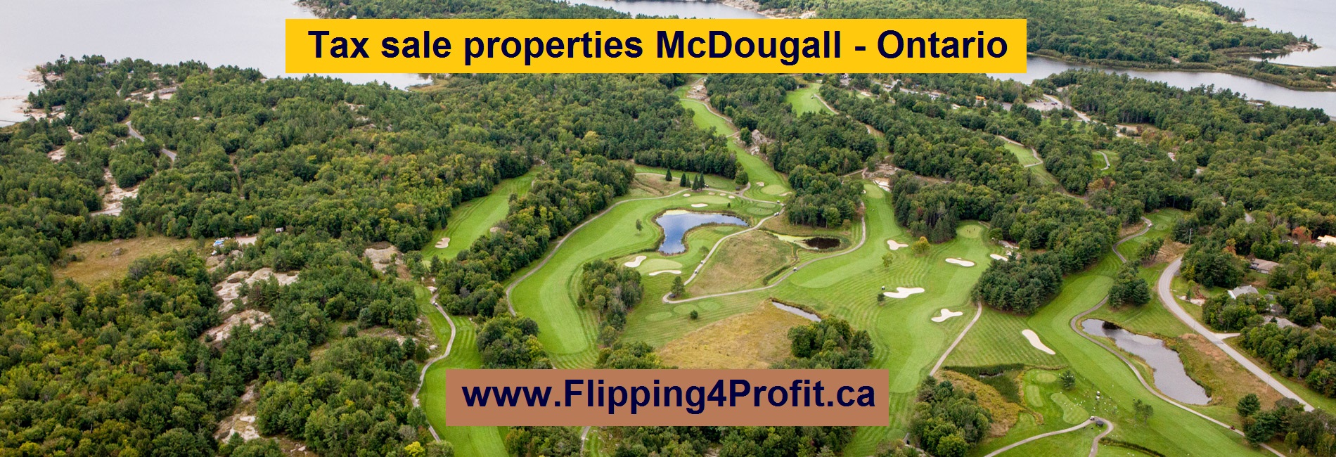 Tax sale propeties McDougall - Ontario