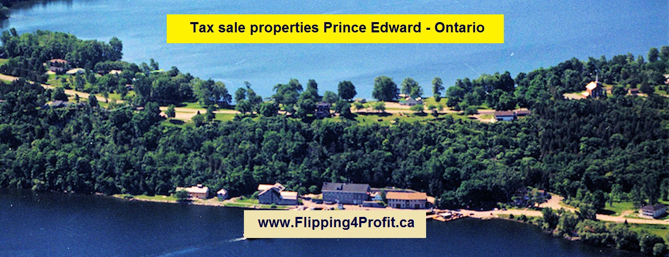 Tax sale properties Prince Edward - Ontario