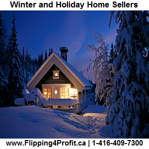 buy a home during winter & holidays in Canada