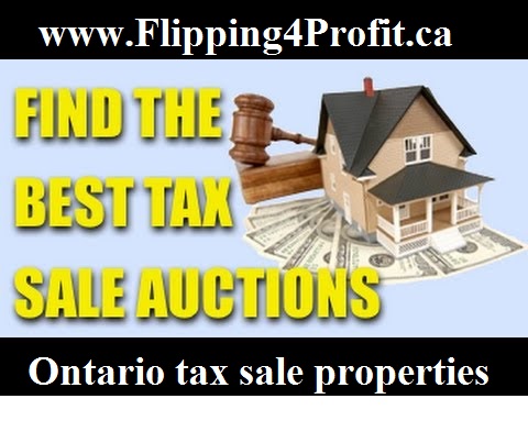 Ontario Tax Sale properties Blue Mountains