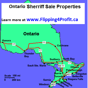 Sheriff’s Sales of Lands 49 Kane Av, Toronto Ont