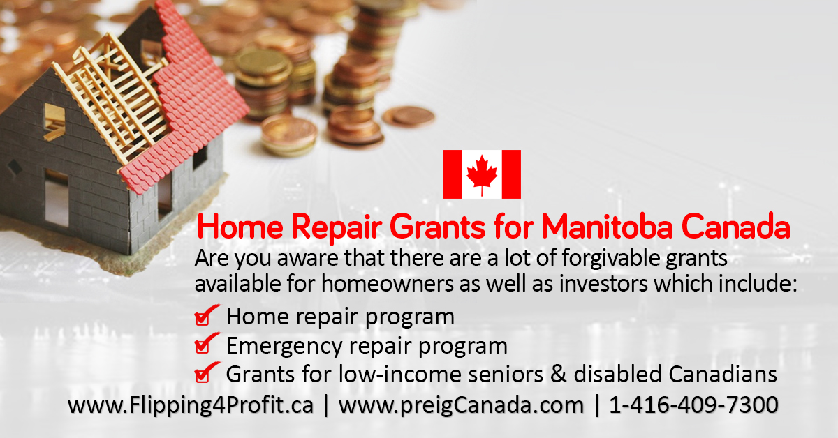 Manitoba Home Repair Grants
