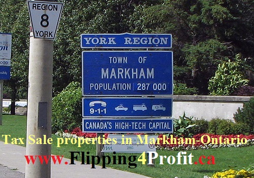 Markham tax sale properties