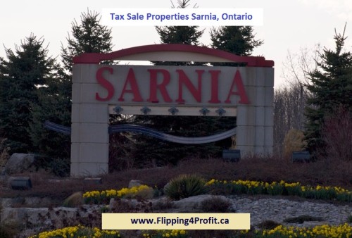 Tax sale properties Sarina, Ontario