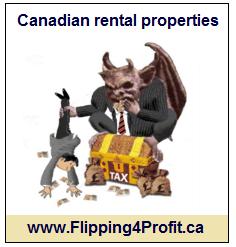 Rental properties income and gains