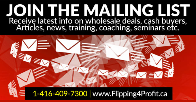 Join the mailing List
