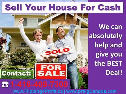 Sell houses for CASH