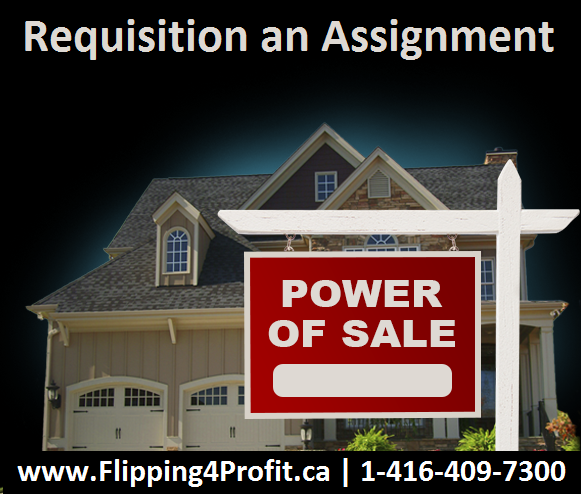 Requisition an assignment