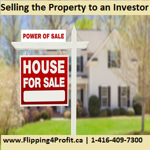 Selling the Property to an Investor