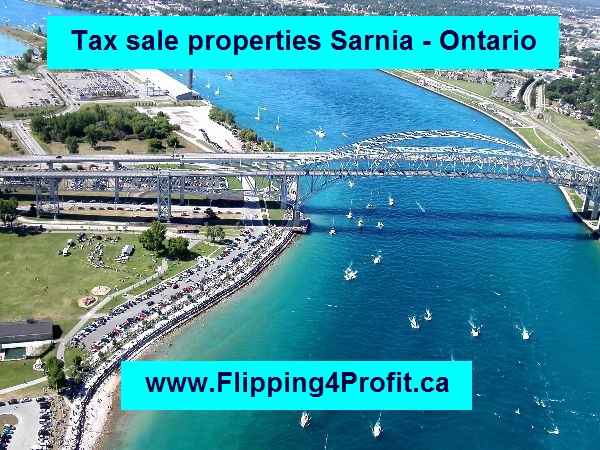 Tax sale properties Sarnia - Ontario